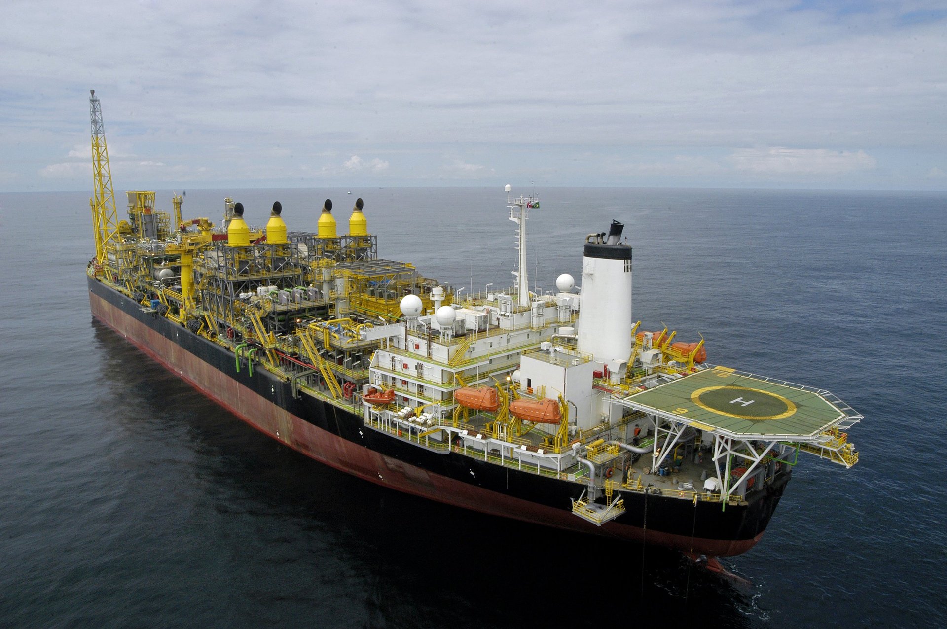 FPSO oil production platform offshore Ghana